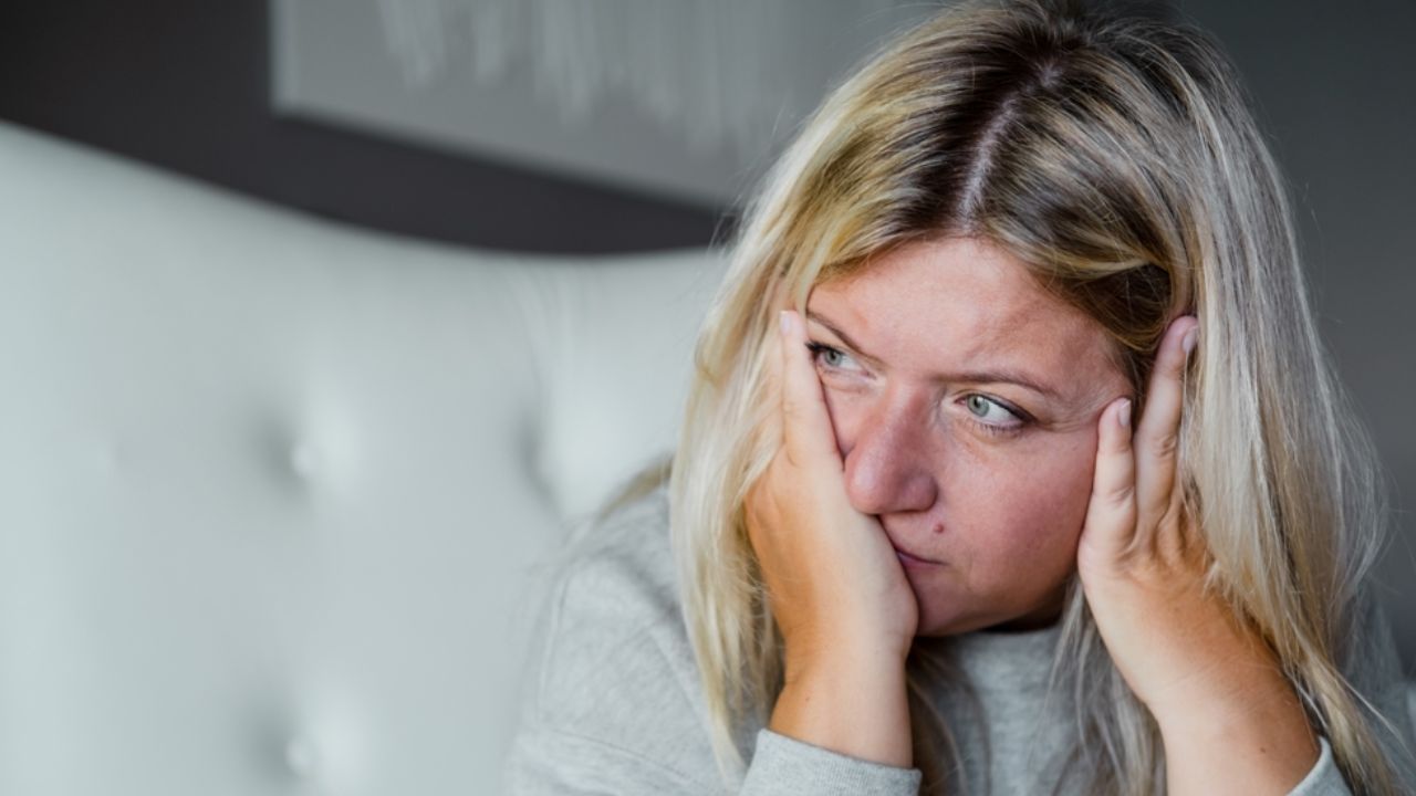 paciente triste com doenças psicológicas