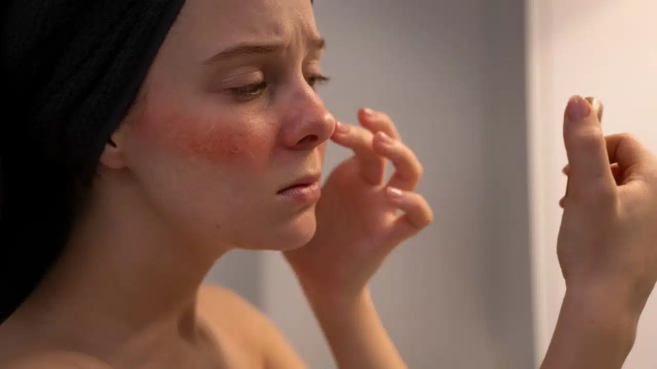 O que é alergia no rosto e por que acontece