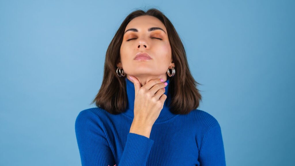 Abscesso na garganta