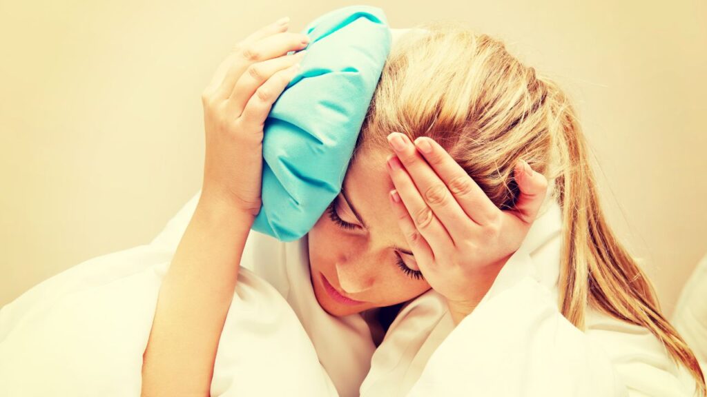 Compressa para dor de ouvido