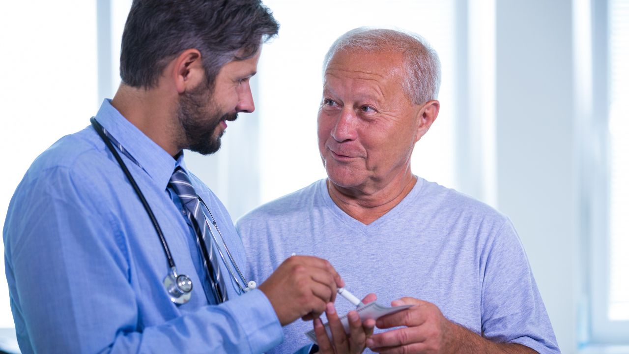 Exames masculinos por faixa etária