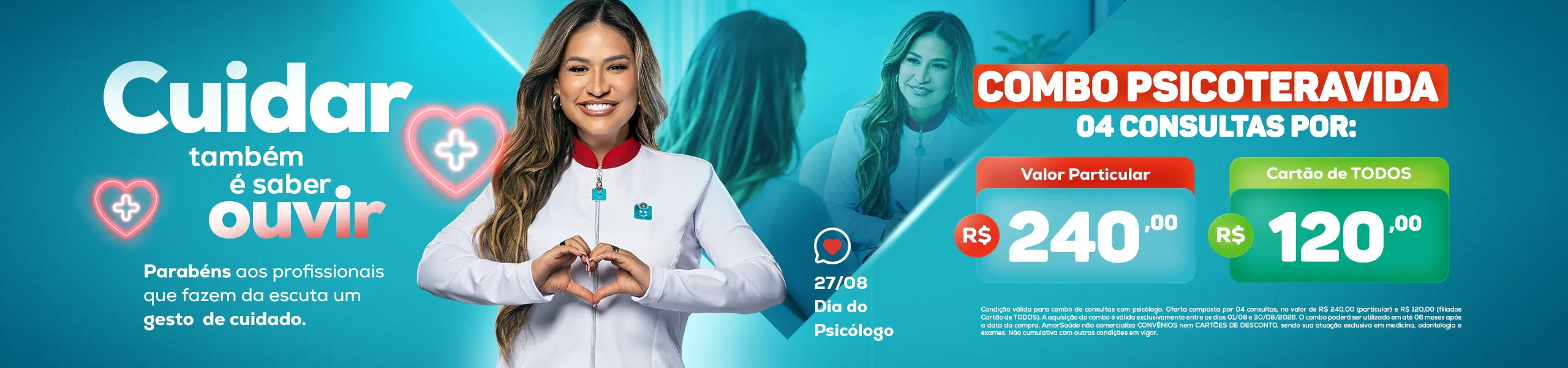Telemedicina Amor Saúde Psicólogo