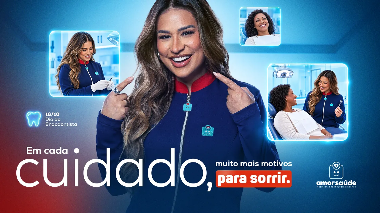 Dia do Endodontista AmorSaúde: tratamento odontológico com preço acessível