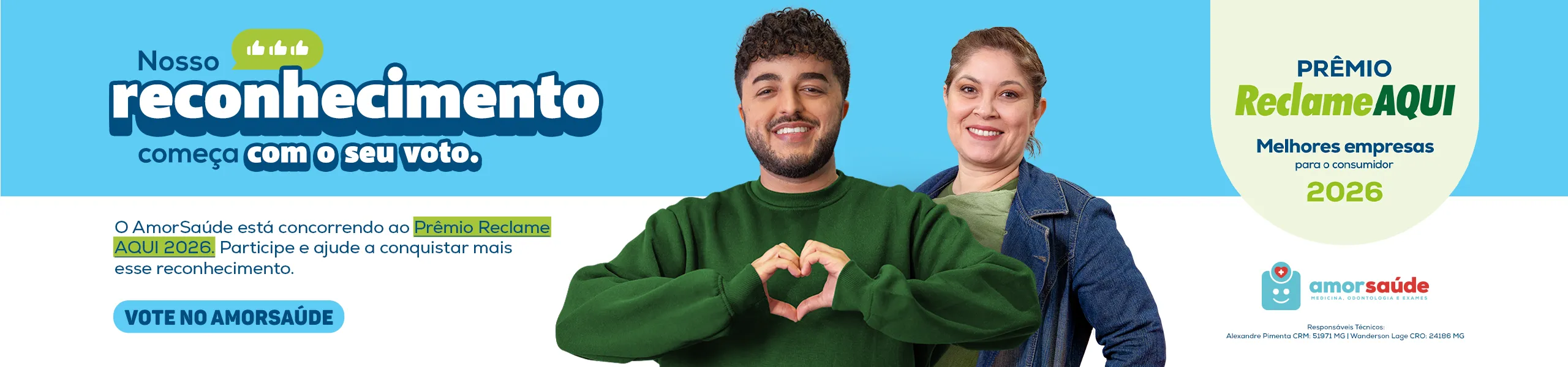 Amor Saúde - Prêmio Reclame Aqui